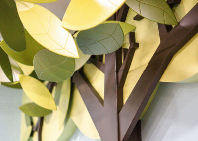 tree and leaves decor